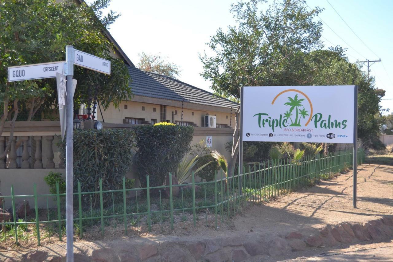 Triple Palms Bed And Breakfast Gaborone Bagian luar foto